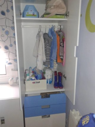 Muebles dormitorio infantil 240x50cm