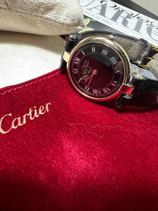 Cartier Vendome GM Vermeil 30mm
