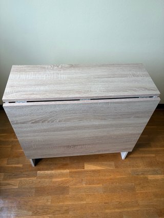 Mesa plegable de madera