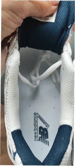 New Balance 530 Blanco Plata Azul Talla 37.5