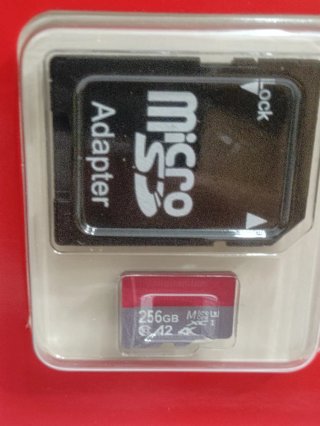 Tarjeta Memoria 256GB Micro Sd + Adaptador
