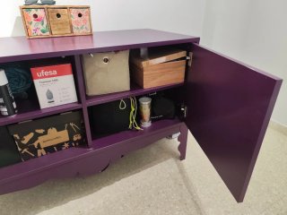 Aparador IKEA TROLLSTA Morado