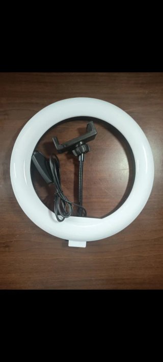 Aro LED 26cm con trípode y mando