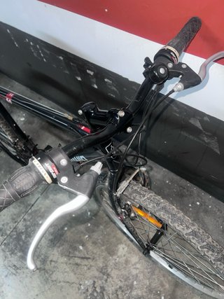 Bicicleta niña Btwin rosa y crema