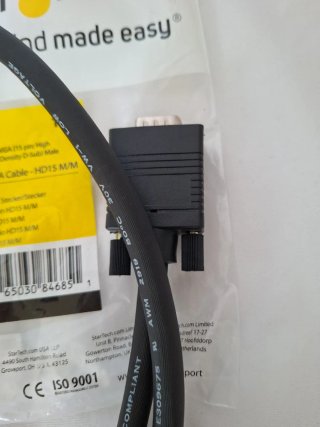Cable VGA StarTech.com 1m HD15 M/M