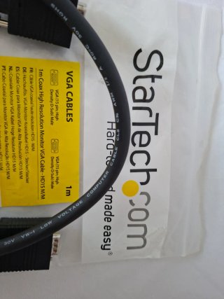Cable VGA StarTech.com 1m HD15 M/M