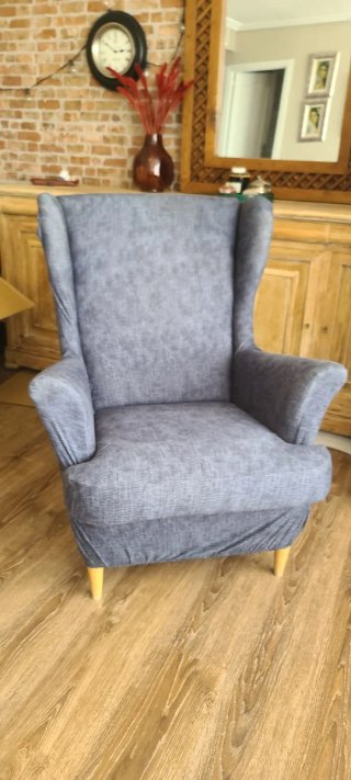 Sillón Orejero Ikea Strandmon Beige