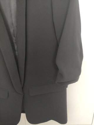 Blazer negra oversize ZARA