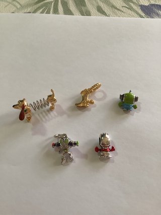 Lote de 5 charms Toy Story