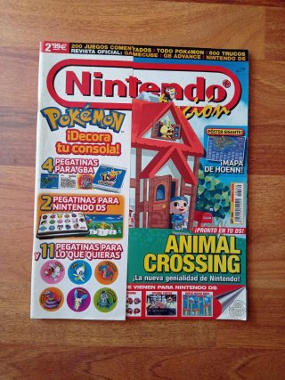 Revista Nintendo Acción 160 + Póster Pokémon