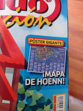 Revista Nintendo Acción 160 + Póster Pokémon