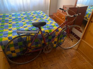 Bicicleta Orbea Vintage Roja. Todo original.