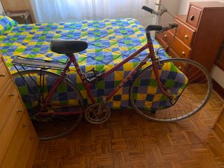 Bicicleta Orbea Vintage Roja. Todo original.