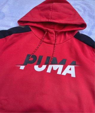 Sudadera Puma Roja Talla M