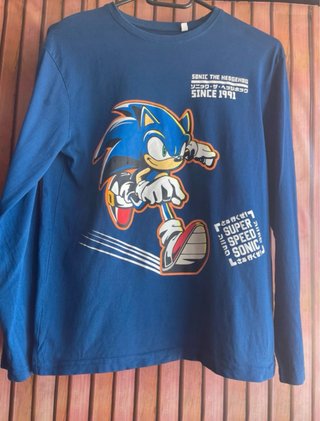 Conjunto 2 Jerséis Sonic Niño