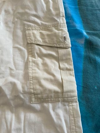 Pantaloni cargo Occhi & Belli estivi beige XXL