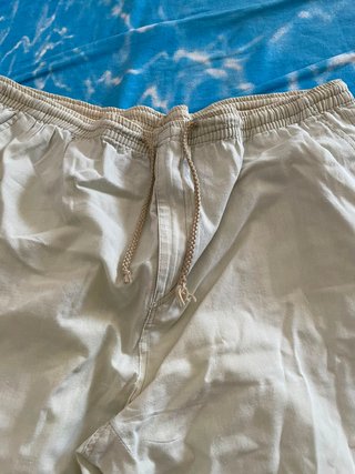 Pantaloni cargo Occhi & Belli estivi beige XXL