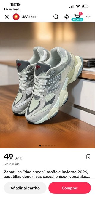 Louis Vuitton Bambas Beige y Blancas