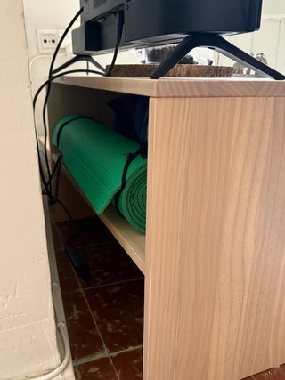 Mueble TV madera claro