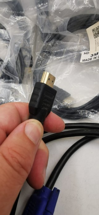 Lote 7 cables HDMI a VGA 1.8m y 3m