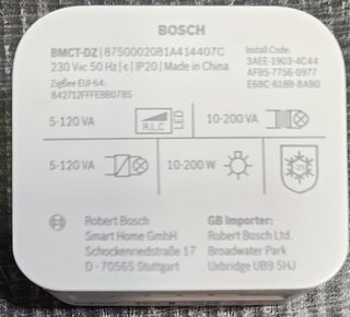 Regulador de intensidad inteligente Bosch Smart