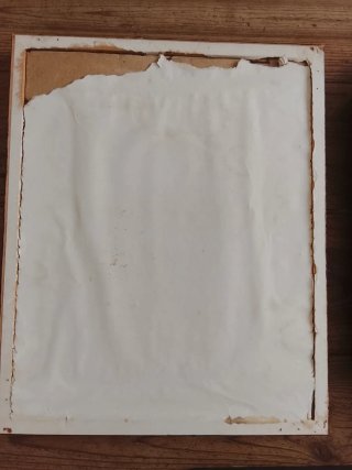 Conjunto 2 Gravuras Antigas Molduradas
