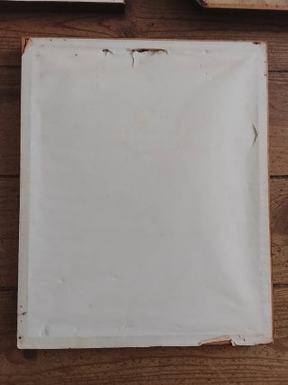 Conjunto 2 Gravuras Antigas Molduradas