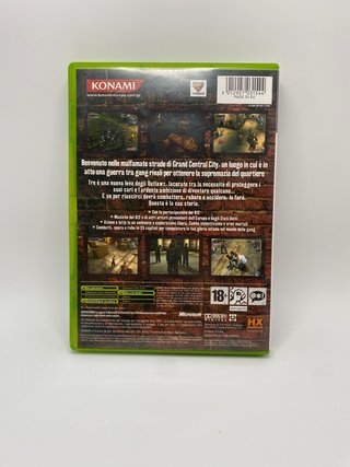 Crime Life Gang Wars Microsoft Xbox Konami