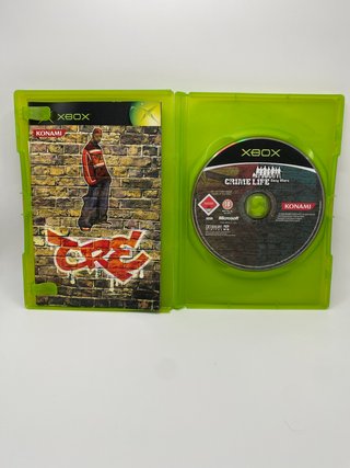 Crime Life Gang Wars Microsoft Xbox Konami