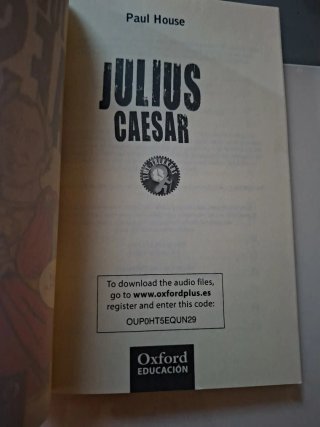 JULIUS CAESAR. Ingles.