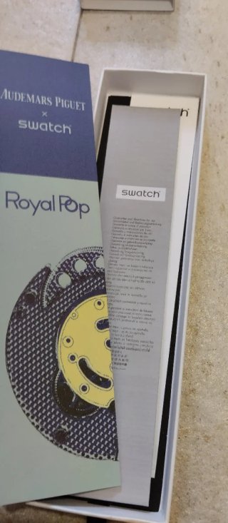 AP x Swatch "Ocho Negro" - ¡NUEVO A ESTRENAR!