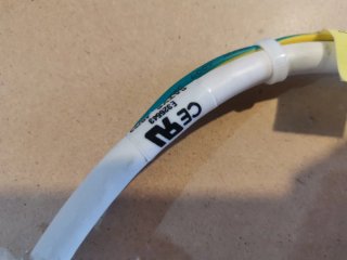 Cable de conexión/tierra colimador