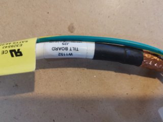 Cable de conexión/tierra colimador
