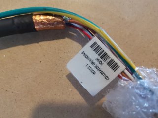 Cable de conexión/tierra colimador