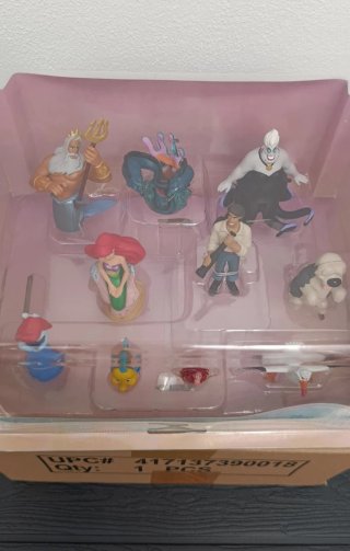 Set figuras de lujo La Sirenita , Disney Store