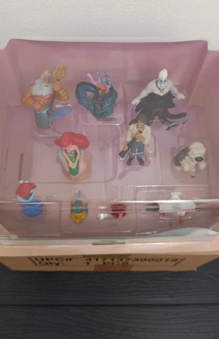 Set figuras de lujo La Sirenita , Disney Store