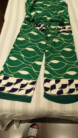 Conjunto Mango Camisa y Pantalón Verde
