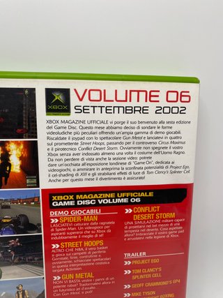 Xbox Demo Game Disc 06 Original Xbox Funzionante!