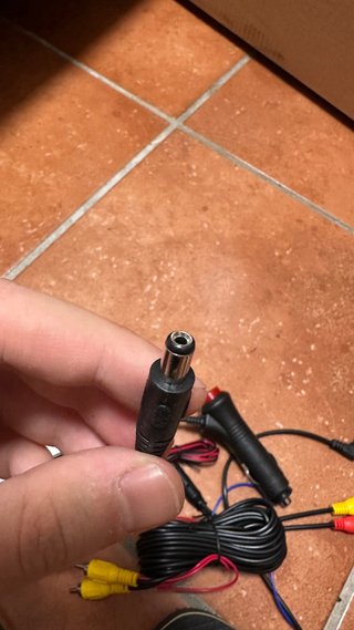 Cámara Marcha Atrás Coche LED + Cables