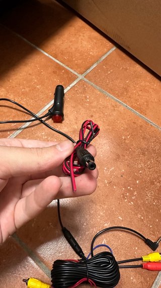 Cámara Marcha Atrás Coche LED + Cables