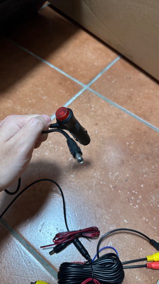 Cámara Marcha Atrás Coche LED + Cables