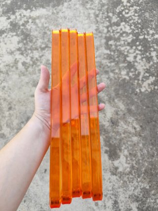 21 Perchas Vintage Naranja 1980