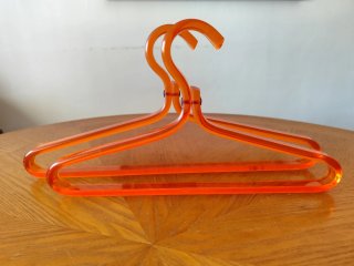 21 Perchas Vintage Naranja 1980