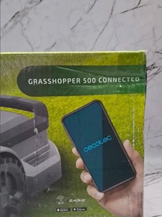 Robot cortacésped Cecotec grassshopper 500 connect