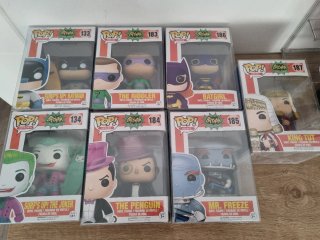 Funko Pop Batman Serie Clásica TV 1966 completa