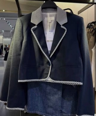 Blazer Zara azul talla S y L