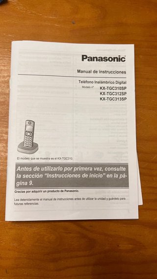 Telefone Sem Fios Panasonic KX-TGC310