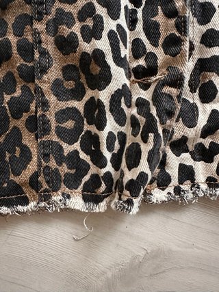 Chaleco vaquero animal print XL