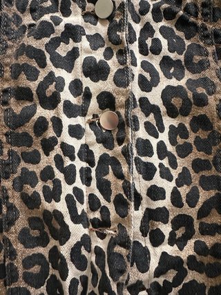 Chaleco vaquero animal print XL