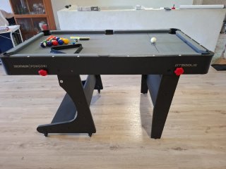 Mesa Billar Plegable Gris BT500 US